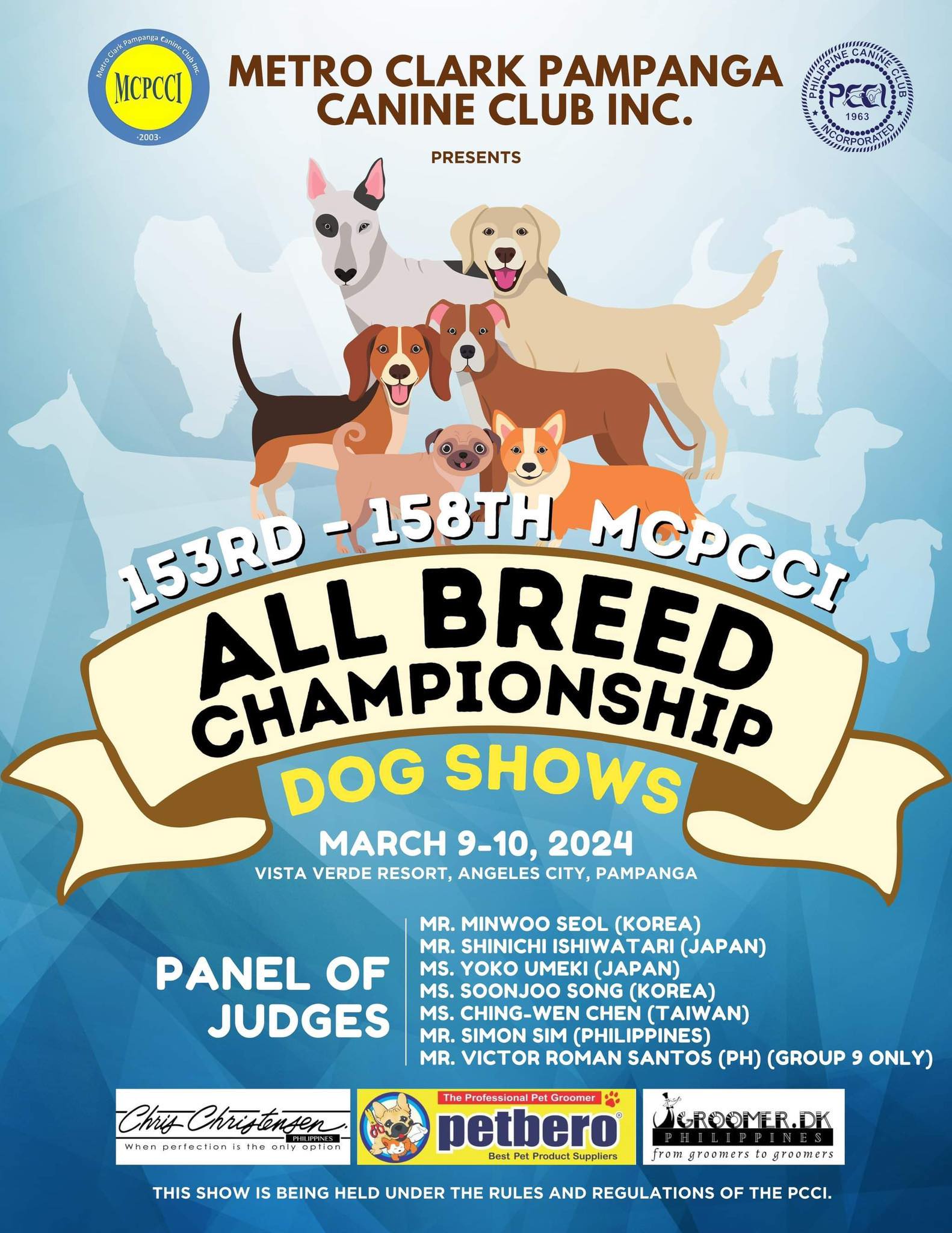 SHOW SCHEDULE 2024 » PCCI - Philippine Canine Club, Inc